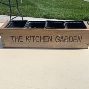 The Kitchen Garden wooden box